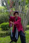 Roronoa Zoro Drewniany Miecz Katana 105cm Katany Japońskie Anime Cosplay miecz - Kitetsu/Shisui/Wado Ichimonji - 3 częściowy zestaw  PLUS TOJAK I PAS JT10000 - 15