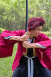 Roronoa Zoro Drewniany Miecz Katana 105cm Katany Japońskie Anime Cosplay miecz - Kitetsu/Shisui/Wado Ichimonji - 3 częściowy zestaw  PLUS TOJAK I PAS JT10000 - 22