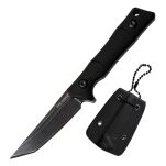 Nóż Taktyczny na Szyję Ostrze Stałe w Formie TANTO 12,7cm TF-FIX003BK - 11