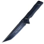 Nóż Taktyczny na Szyję Ostrze Stałe w Formie TANTO 12,7cm TF-FIX003BK - 12