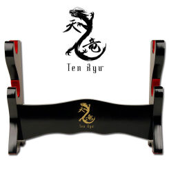SCHÖNE DOUBLE STAND Katana UND ANDERE JAPANISCHE SCHWERTER (MA-2SD)