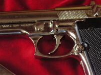 KULTOWA CHROMOWANA BERETTA 92F 9MM PARABELLUM (1254/NQ) - 2