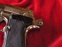 KULTOWA CHROMOWANA BERETTA 92F 9MM PARABELLUM (1254/NQ) - 4