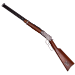 Silver Shotgun Winchester mit Kopf Bison (K1063-P) - 5