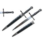 Duży Sztylet Geralta inspirowany Wiedźmin The Witcher z pochwą 41 CM ZS8231 - 2
