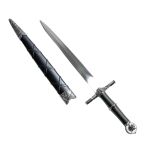 Duży Sztylet Geralta inspirowany Wiedźmin The Witcher z pochwą 41 CM ZS8231 - 9