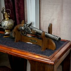 ALTE GEWEHR Im achtzehnten Jahrhundert Steinschloss (K1113)