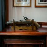 Replika garłacza z zamkiem skałkowym k1108 - 5