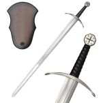 MIECZ RYCERSKI MIECZ TEMPLARIUSZY Z ZAWIESZKĄ SW-369 - 7