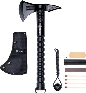 Prof toporek Tomahawk taktyczny Us Marines z zestawem survivalowym 6w1 38cm M-X001