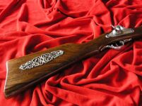 Gewehr schön verziert mit Perkussionsschloss (W91) - 2