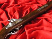 Gewehr schön verziert mit Perkussionsschloss (W91) - 3