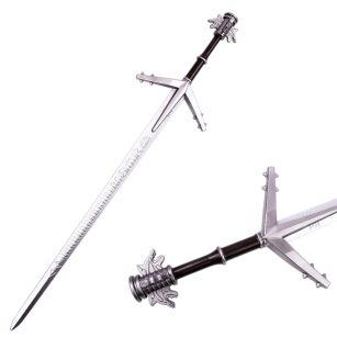 Miecz Geralta AERONDIGHT Inspirowany Wiedźmin The Witcher z Pianki FOAM LARP COSPALY 111cm FM200