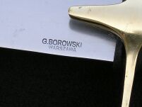 Szabla polska oficerska wz1921 z pochwą gładka G.Borowski - rozbieralna - 16