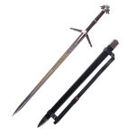Wielki Miecz Geralta inspirowany The Witcher 3 Wild Hunt z Pochwą 129 cm JT6249 - 7