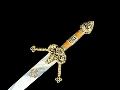 Nożyk do listów miniaturka historyczny miecz szkockich górali claymore (22)