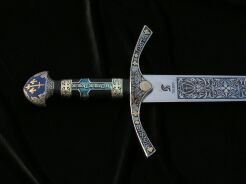 Średniowieczny miecz Dziewicy Orleańskiej Joanny d'Arc  255