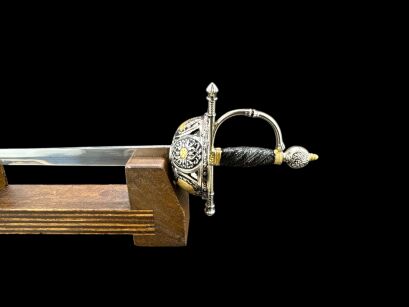 NOŻYK DO LISTÓW WSPANIAŁY RENESANSOWY RAPIER (11)