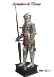 TOURNAMENT KNIGHT ARMOUR eine Kopie auf einem Podest - 2