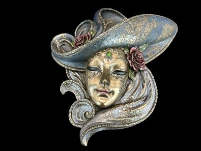 Schillernde Maske Venedig - Rose Veronese (WU74138V4)