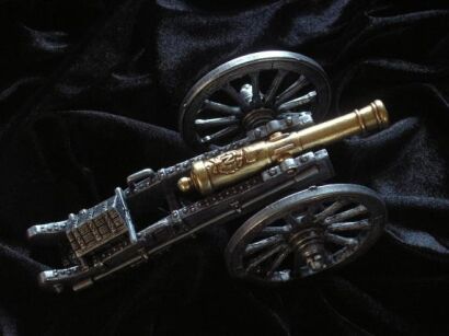Napoleonische HISTORISCHE MINIATUR CANNON Von 1806 (420)
