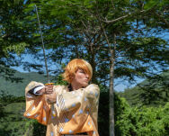 Miecz Katana Demon Slayer Agatsuma Zenitsus Drewniany JT10653 - 7
