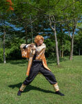 Miecz Katana Demon Slayer Agatsuma Zenitsus Drewniany JT10653 - 11