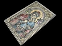 OBRAZ ikona MATKA BOŻA Maryja Z DZIECIĄTKIEM JEZUS VERONESE (WU76070A4) - 3