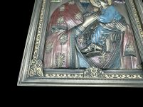 OBRAZ ikona MATKA BOŻA Maryja Z DZIECIĄTKIEM JEZUS VERONESE (WU76070A4) - 7