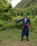 Miecz Katana Roronoa Zoro Purple Enma One Piece Drewniany JT10661PU-2 - 7