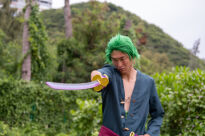 Miecz Katana Roronoa Zoro Purple Enma One Piece Drewniany JT10661PU-2 - 8