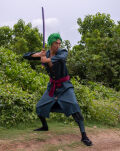 Miecz Katana Roronoa Zoro Purple Enma One Piece Drewniany JT10661PU-2 - 12