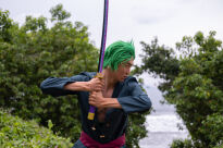 Miecz Katana Roronoa Zoro Purple Enma One Piece Drewniany JT10661PU-2 - 13