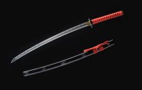 Samuraischwert KATANA JAPAN STAHL FÜR AUSBILDUNG 1060 CODE BL-7 - 2