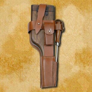 KABURA Z KOLBĄ DO NIEMIECKIEGO PISTOLETU MAUSER C-96 Z WYCIOREM (WS803408)