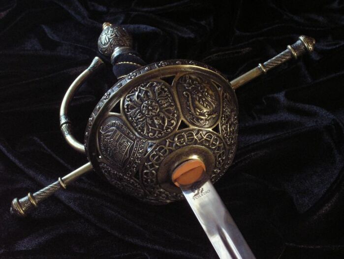 RAPIER SPANISCHE BASKET Glocke aus dem sechzehnten Jahrhundert (273)