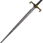 Miecz Viserys I Targaryen's Blackfyre Sword Inspirowany House of the Dragon z Zawieszką 108 cm JT6266B - 2
