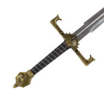 Miecz Viserys I Targaryen's Blackfyre Sword Inspirowany House of the Dragon z Zawieszką 108 cm JT6266B - 3