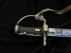 SABRE Hussar OHNE Scheide eingraviert FINGER CIRCA 1750