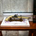 LANGE GEWEHR JAGD Mit Steinschloss (K1104-M) - 2