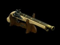 LANGE GEWEHR JAGD Mit Steinschloss (K1104-M) - 8