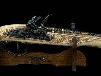 LANGE GEWEHR JAGD Mit Steinschloss (K1104-M) - 11