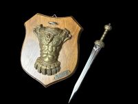 Panoplia rycerska z rzymskim gladiusem AG39/28.01 - 2