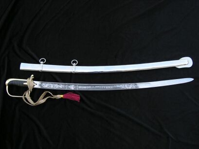 Szabla polska oficerska wz1921 z pochwą Honor i Ojczyzna G.Borowski - rozbieralna