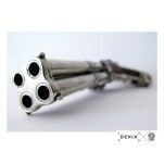 PISTOLET CZTEROLUFOWY Z GŁOWĄ ORŁA 1307 - 3