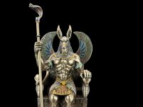 ÄGYPTISCHER ANUBIS-GOTT AUF DEM THRON VERONESE (WU76733A4) - 6