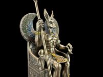 ÄGYPTISCHER ANUBIS-GOTT AUF DEM THRON VERONESE (WU76733A4) - 7