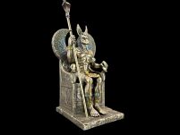 ÄGYPTISCHER ANUBIS-GOTT AUF DEM THRON VERONESE (WU76733A4) - 9