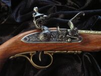 DEKORATIVE ART GEWEHR Im achtzehnten Jahrhundert Steinschloss (1077 / L) - 3