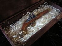 DEKORATIVE ART GEWEHR Im achtzehnten Jahrhundert Steinschloss (1077 / L) - 5